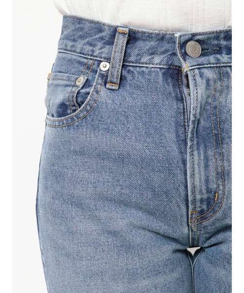 Ungrid（アングリッド）の「カットオフクラッシュデザインデニム（デニムパンツ・レディース・ブルー・24inch/25inch/26inch）」の7枚目の写真