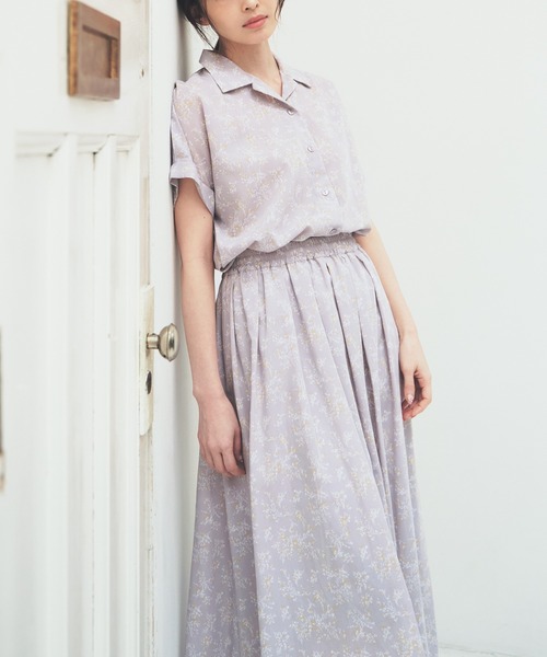 ikka（イッカ）の「【Sサイズ WEB限定】涼やかボリュームスカート（スカート・レディース・ブラック/グレー/オフホワイト/ブルー/グリーン系その他・S/M/L）」の21枚目の写真