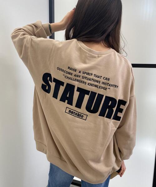 セール Backロゴ スウェットチュニックトップス Tシャツ カットソー Ingni イング のファッション通販 Zozotown