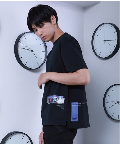 A DEGREE FAHRENHEIT(エーディグリーファーレンハイ)の「【ユニセックス商品】 lml/ROCKオーバーサイズT(Tシャツ/カットソー・メンズ・ホワイト/ラベンダー/ブラック・FREE/MEDIUM/LARGE)」の2枚目の写真