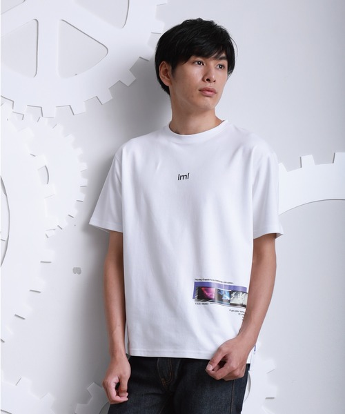 A DEGREE FAHRENHEIT(エーディグリーファーレンハイ)の「【ユニセックス商品】 lml/ROCKオーバーサイズT(Tシャツ/カットソー・メンズ・ホワイト/ラベンダー/ブラック・FREE/MEDIUM/LARGE)」の4枚目の写真