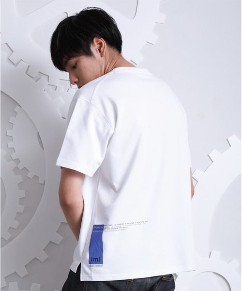 A DEGREE FAHRENHEIT(エーディグリーファーレンハイ)の「【ユニセックス商品】 lml/ROCKオーバーサイズT(Tシャツ/カットソー・メンズ・ホワイト/ラベンダー/ブラック・FREE/MEDIUM/LARGE)」の5枚目の写真