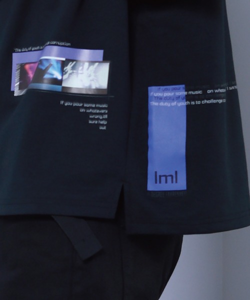 A DEGREE FAHRENHEIT(エーディグリーファーレンハイ)の「【ユニセックス商品】 lml/ROCKオーバーサイズT(Tシャツ/カットソー・メンズ・ホワイト/ラベンダー/ブラック・FREE/MEDIUM/LARGE)」の9枚目の写真