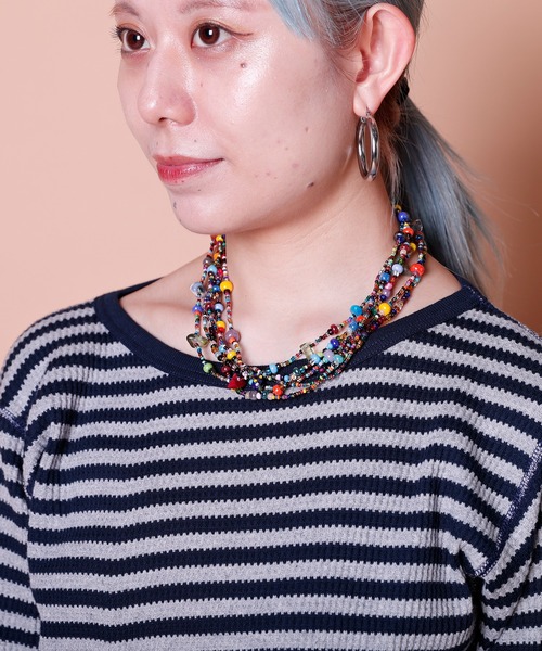 FUNKY 6 STRAND NECKLACE（ネックレス）｜TIME WILL TELL WORKS（タイムウィルテルワークス）