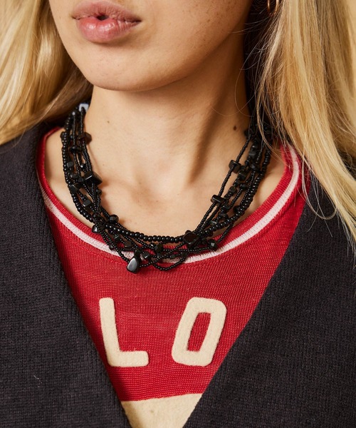 FUNKY 6 STRAND NECKLACE（ネックレス）｜TIME WILL TELL WORKS（タイムウィルテルワークス）