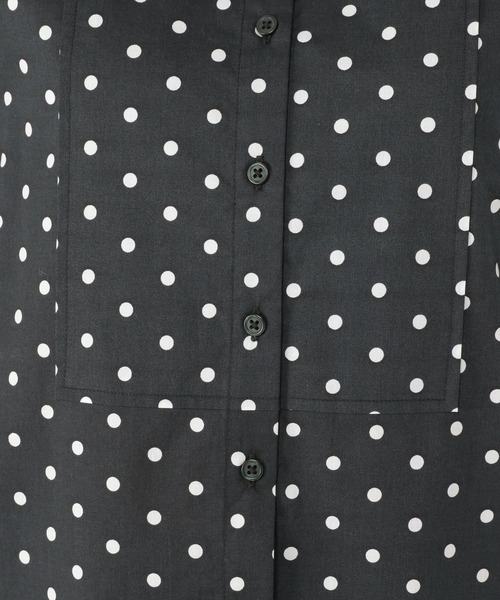 studio CLIP(スタディオクリップ)の「ドットボザムブラウス(シャツ/ブラウス・レディース・オフホワイト/ブラック・FREE)」の13枚目の写真