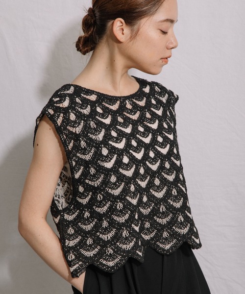 Liyoca（リヨカ）の「【Liyoca】コード刺繍プルオーバー（シャツ