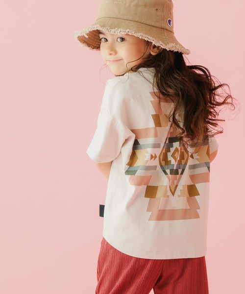 PENDLETON（ペンドルトン）の「【PENDLETON】別注ペンドルトンTシャツ(KIDS)（Tシャツ/カットソー・キッズ・ブラック/オフホワイト/アイボリー・110cm/120cm/130cm/140cm）」の3枚目の写真