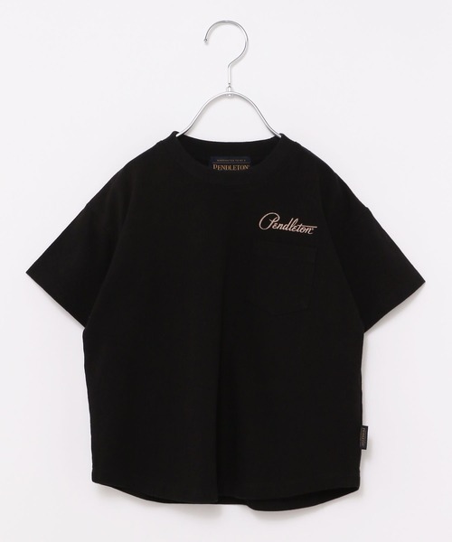 PENDLETON（ペンドルトン）の「【PENDLETON】別注ペンドルトンTシャツ(KIDS)（Tシャツ/カットソー・キッズ・ブラック/オフホワイト/アイボリー・110cm/120cm/130cm/140cm）」の12枚目の写真