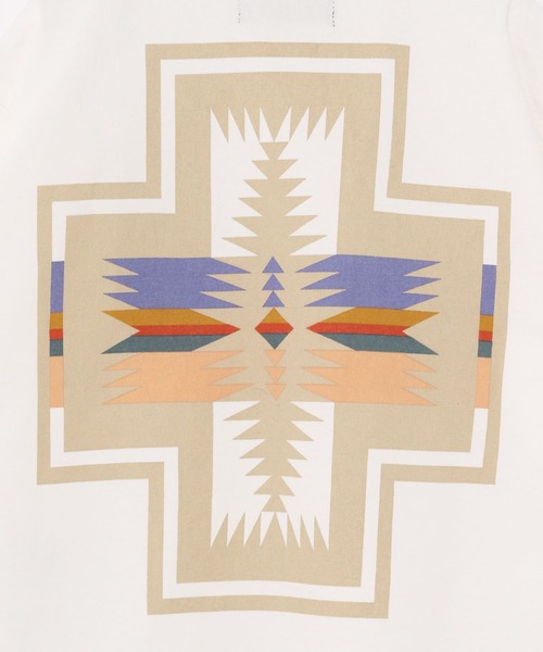 PENDLETON（ペンドルトン）の「【PENDLETON】別注ペンドルトンTシャツ(KIDS)（Tシャツ/カットソー・キッズ・ブラック/オフホワイト/アイボリー・110cm/120cm/130cm/140cm）」の7枚目の写真