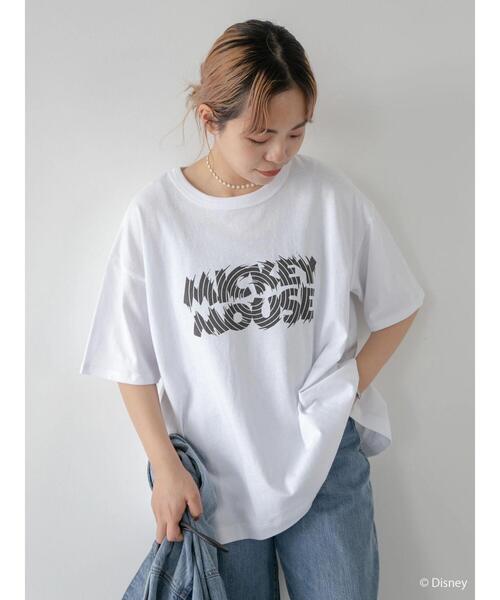 Disney(ディズニー)の「背中アキロゴカットプルオーバー1/Mickey(Tシャツ/カットソー・レディース・オフホワイト・FREE)」の4枚目の写真