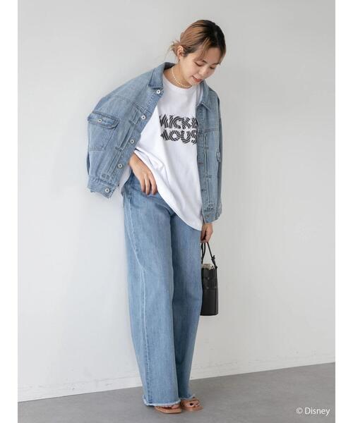 Disney(ディズニー)の「背中アキロゴカットプルオーバー1/Mickey(Tシャツ/カットソー・レディース・オフホワイト・FREE)」の17枚目の写真