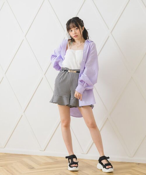（4/27まで）限定価格plage 2wayキャミソール 追加》fibril linen 混 キャミソール（キャミソール）｜Plage