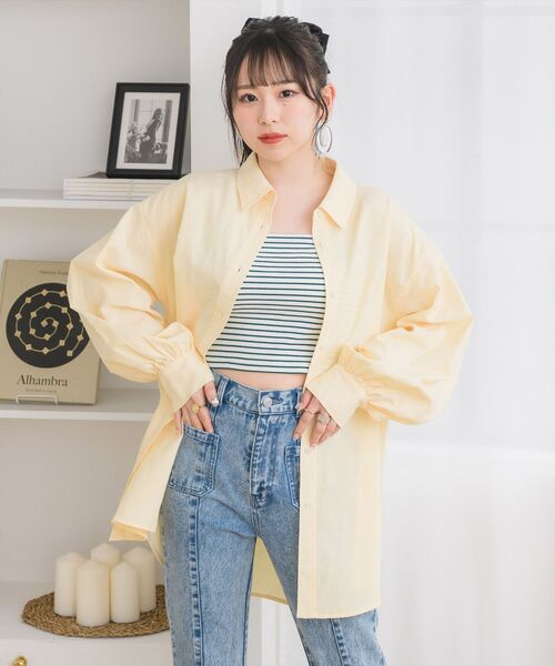 ★新品未使用★Deuxieme ClasseLALAVIE別注キャミ36白 Deuxieme Classe インナーシャツ 肌着 追加「LALA VIE/ララヴィ