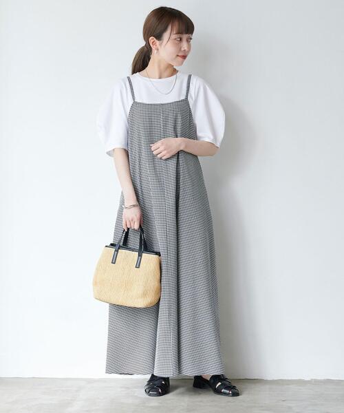 green label relaxing（グリーンレーベルリラクシング）の「【WEB限定】［ XS /H148-155㎝］ボリュームスリーブ カット プルオーバー（Tシャツ/カットソー・レディース・ブラック/オリーブ/ホワイト・XS）」の6枚目の写真