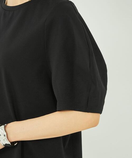 green label relaxing（グリーンレーベルリラクシング）の「【WEB限定】［ XS /H148-155㎝］ボリュームスリーブ カット プルオーバー（Tシャツ/カットソー・レディース・ブラック/オリーブ/ホワイト・XS）」の11枚目の写真