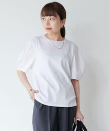 green label relaxing | 【WEB限定】［ XS /H148-155㎝］ボリュームスリーブ カット プルオーバー(Tシャツ/カットソー)