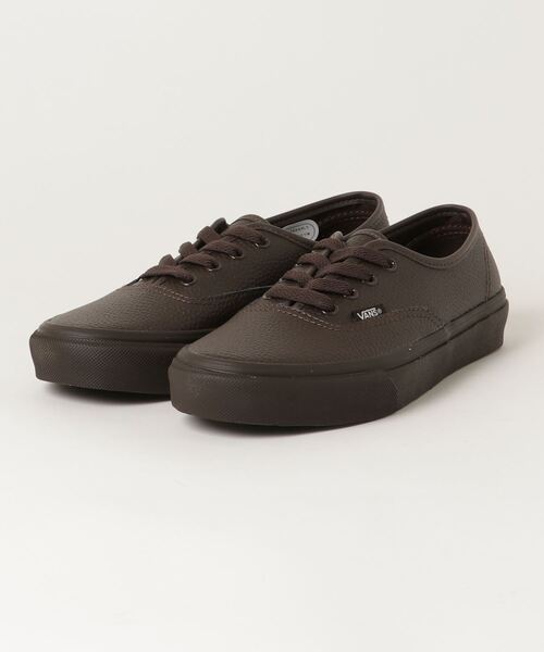 本物 確認 VANS AUTHENTIC V44CF LEA 【公式通販】