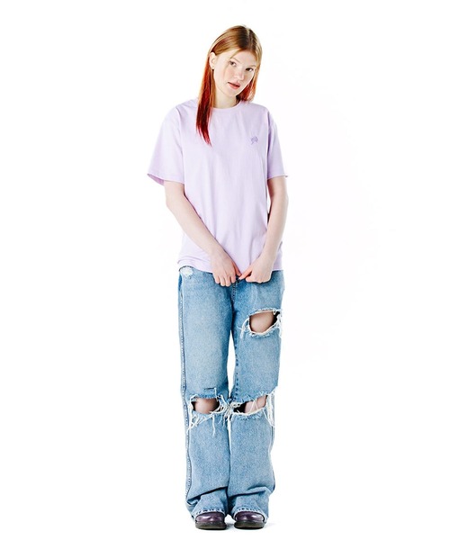 CLOTTY（クロッティ）の「CLOTTY／SAMLL CC T　2276414（Tシャツ/カットソー・レディース・ホワイト/ブラック/パープル/グリーン・FREE）」の17枚目の写真