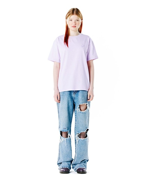 CLOTTY（クロッティ）の「CLOTTY／SAMLL CC T　2276414（Tシャツ/カットソー・レディース・ホワイト/ブラック/パープル/グリーン・FREE）」の19枚目の写真