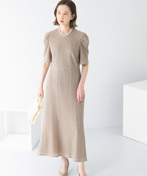 kaene（カエン）の「kaene シュリンクレースドレス（ワンピース