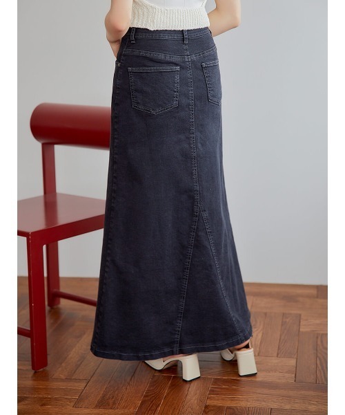 Ayla(アイラ)の「【Original】mermaid denim maxi skirt(デニムスカート・レディース・ブラック・SMALL)」の12枚目の写真