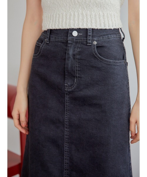 Ayla(アイラ)の「【Original】mermaid denim maxi skirt(デニムスカート・レディース・ブラック・SMALL)」の16枚目の写真