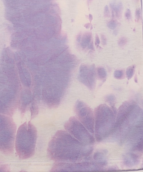 Figments（フィグメンツ）の「タイダイTシャツ（Tシャツ/カットソー・レディース・ブラック/パープル/ブルー・FREE）」の13枚目の写真