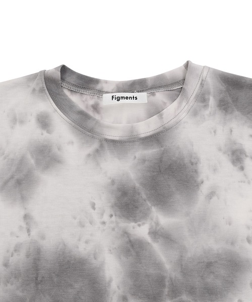 Figments（フィグメンツ）の「タイダイTシャツ（Tシャツ/カットソー・レディース・ブラック/パープル/ブルー・FREE）」の16枚目の写真