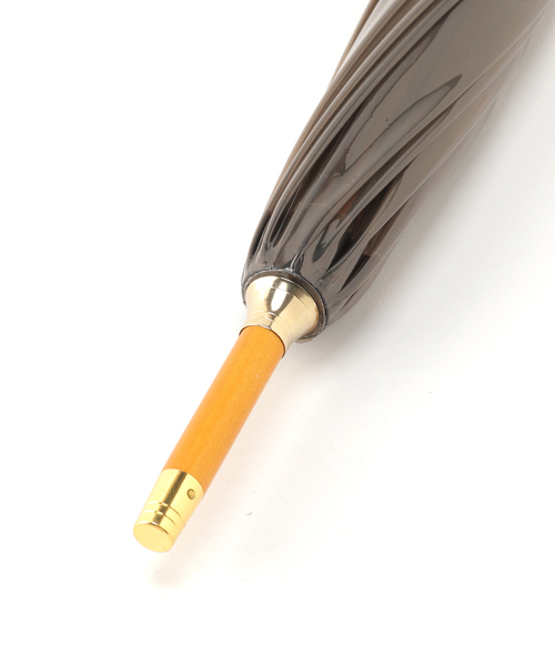 SLOBE IENA(スローブイエナ)の「【TRADITIONAL WEATHERWEAR】BAMBOO CLEAR UMBRELLA《雨傘》(長傘・レディース・ブラウン/グリーン/ホワイト・FREE)」の12枚目の写真