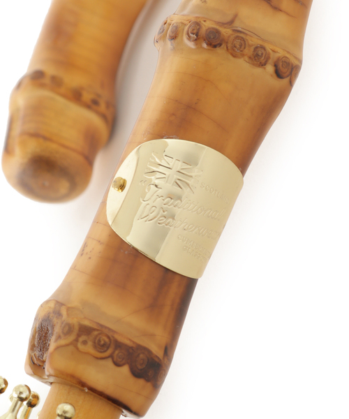 SLOBE IENA(スローブイエナ)の「【TRADITIONAL WEATHERWEAR】BAMBOO CLEAR UMBRELLA《雨傘》(長傘・レディース・ブラウン/グリーン/ホワイト・FREE)」の14枚目の写真