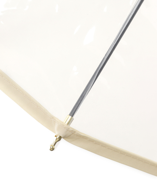 SLOBE IENA(スローブイエナ)の「【TRADITIONAL WEATHERWEAR】BAMBOO CLEAR UMBRELLA《雨傘》(長傘・レディース・ブラウン/グリーン/ホワイト・FREE)」の17枚目の写真