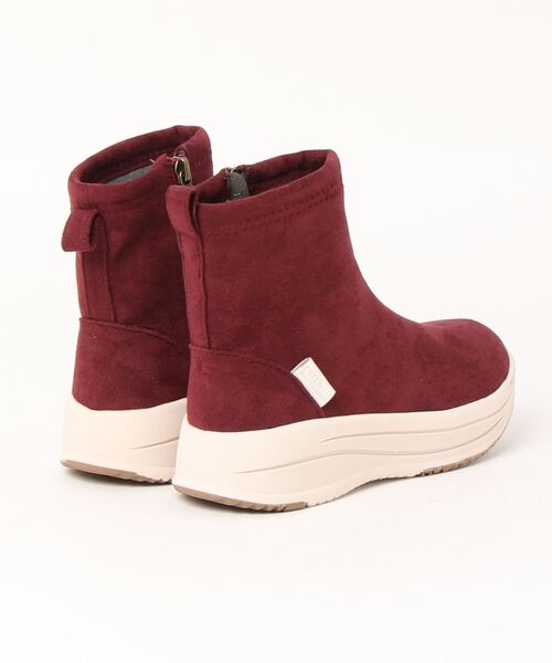 earth music&ecology Blue Label(アースミュージックアンドエコロジーブルーレーベル)の「earth music&ecology Blue Label 撥水スニーカー ショートブーツ(ブーツ・レディース・ブラック/グレー/ワイン・LL/S/M/L)」の4枚目の写真