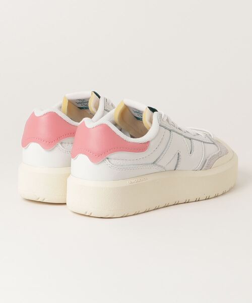 NEW BALANCE（ニューバランス）の「CT302（スニーカー・レディース・ホワイト×ピンク・22.0cm/25.5cm/26.0cm/23.0cm/23.5cm/24.0cm/22.5cm/25.0cm）」の3枚目の写真