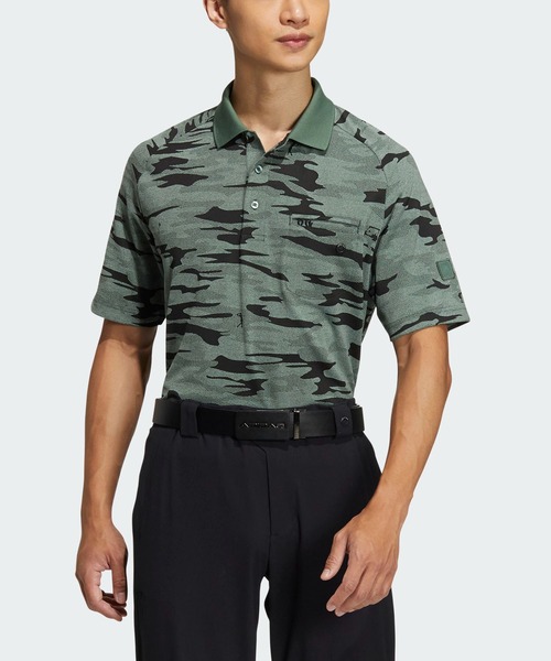 セール】カモジャカードストレッチ半袖ポロシャツ【adidas Golf