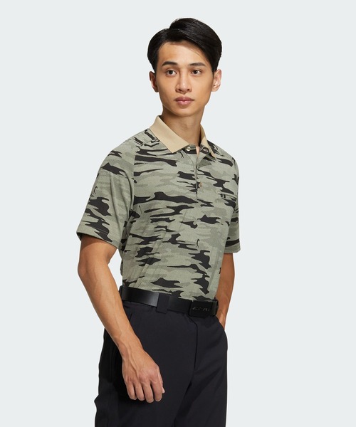 セール】カモジャカードストレッチ半袖ポロシャツ【adidas Golf