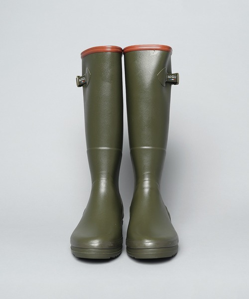 AIGLE（エーグル）の「【 AIGLE / エーグル 】 CHANTEBELLE / シャンタベル（レインシューズ・レディース・カーキ/ブラック・39/38/37）」の21枚目の写真