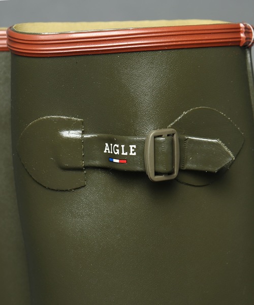 AIGLE（エーグル）の「【 AIGLE / エーグル 】 CHANTEBELLE / シャンタベル（レインシューズ・レディース・カーキ/ブラック・39/38/37）」の17枚目の写真