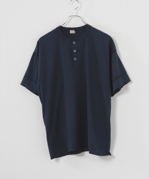 【SMC×J.S Homestead】別注 Hwalth Kint ピグメント ダイ ヘンリーネック