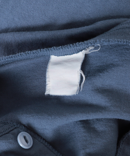 JOURNAL STANDARD(ジャーナルスタンダード)の「【SMC×J.S Homestead】別注 Hwalth Kint ピグメント ダイ ヘンリーネック(Tシャツ/カットソー・メンズ・ホワイト/チャコールグレー/ライトグレー/グレー/ボルドー/クリアブルー/ダークブルー/コバルトブルー/ワイン・XX-LARGE)」の16枚目の写真