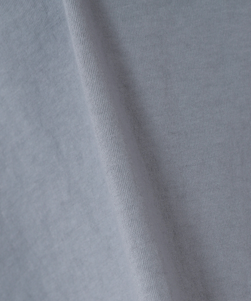 JOURNAL STANDARD(ジャーナルスタンダード)の「【SMC×J.S Homestead】別注 Hwalth Kint ピグメント ダイ ヘンリーネック(Tシャツ/カットソー・メンズ・ホワイト/チャコールグレー/ライトグレー/グレー/ボルドー/クリアブルー/ダークブルー/コバルトブルー/ワイン・XX-LARGE)」の12枚目の写真