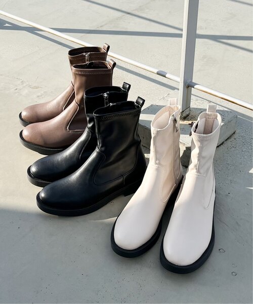 frames RAY CASSIN（フレームスレイカズン）の「M/L展開 トラックソーツストレッチブーツ（ブーツ・レディース・ブラウン/ベージュ/ブラック・MEDIUM/LARGE）」の9枚目の写真