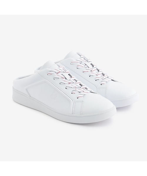 TOMMY HILFIGER(トミーヒルフィガー)の「ミュールスニーカー(スニーカー・レディース・ホワイト・23cm/23.5cm/24cm)」の1枚目の写真