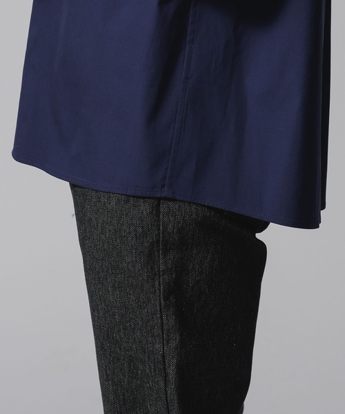 NANO universe(ナノユニバース)の「長袖シャツ(シャツ/ブラウス・メンズ・ブルー・MEDIUM)」の7枚目の写真