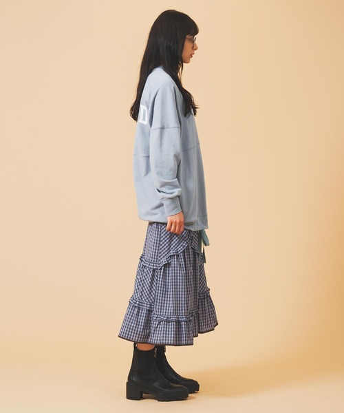 MILKFED.（ミルクフェド）の「PLAID TIERED SKIRT（スカート・レディース・レッド/ブルー・ONE SIZE）」の4枚目の写真