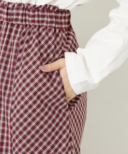 MILKFED.（ミルクフェド）の「PLAID TIERED SKIRT（スカート・レディース・レッド/ブルー・ONE SIZE）」の13枚目の写真