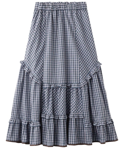 MILKFED.（ミルクフェド）の「PLAID TIERED SKIRT（スカート・レディース・レッド/ブルー・ONE SIZE）」の18枚目の写真