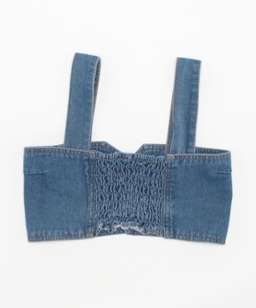 タイムセール‼️【美品】MAISON SPECIAL デニムビスチェ Studs Denim Bustier/スタッズデニムビスチェ【MAISON SPECIAL