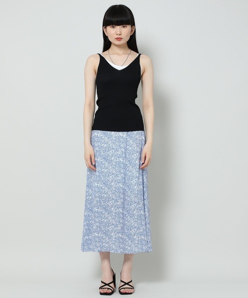 ALAND(エーランド)の「3.3 Field Trip/V NECK キャミニット 2353174(キャミソール・レディース・ブラック/クリーム/マスタード・FREE)」の6枚目の写真