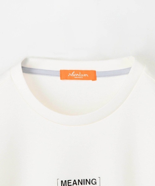 HIDEAWAYS NICOLE(ハイダウェイニコル)の「【WEB限定】ダンボールニットプルオーバー(Tシャツ/カットソー・メンズ・ボルドー/ブラック/チェック/オフホワイト/ダークオレンジ・MEDIUM/X-LARGE/LARGE)」の7枚目の写真